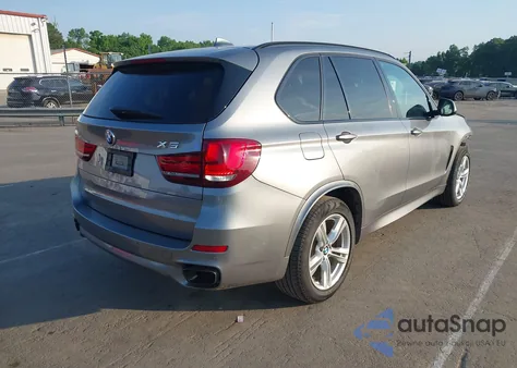 2017 BMW X5 xDrive50I from USA, damaged, VIN 5UXKR6C57H0J84758